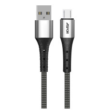 Кабель Aspor A191 USB – Micro 2.4A/1м- серый