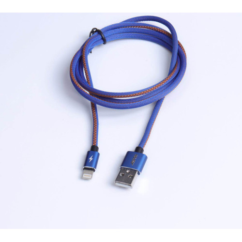 Кабель Aspor A126 USB – Lightning 2.1A/1.2м- чорний