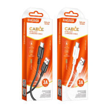USB кабель Kakusiga KSC-982 Type-C (1м/3A) - белый