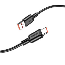 USB кабель Kakusiga KSC-982 Type-C (1м/3A) - черный