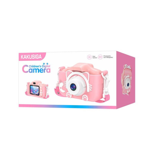 Дитяча цифрова камера Kakusiga KSC-1590 48MP/1280*720P- рожевий