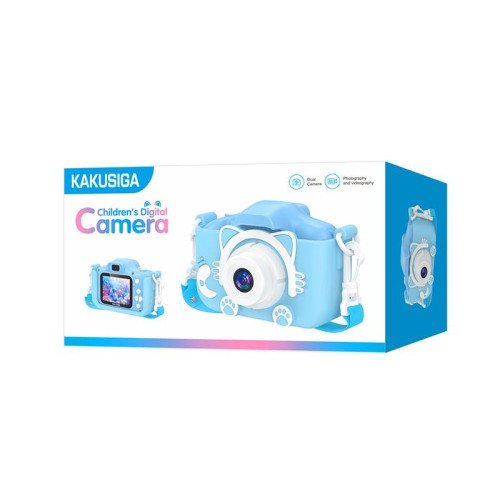Дитяча цифрова камера Kakusiga KSC-1590 48MP/1280*720P- голубий