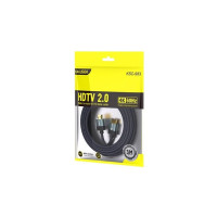 Кабель HDMI – HDMI 4K Kakusiga KSC-983 HDTV 2.0 (3м)- чорний