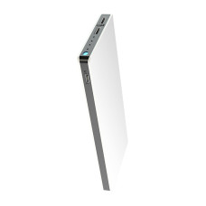 Портативний зарядний пристрій (Повербанк) Aspor A341 10000 mAh- біло-сірий