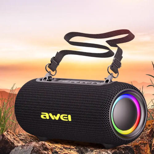 Bluetooth колонка Awei KA33 (26W)- черный