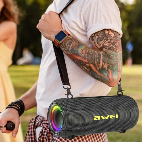 Bluetooth колонка Awei KA33 (26W)- черный