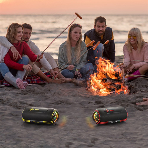 Bluetooth колонка Awei KA5 (20W)- черный-красный