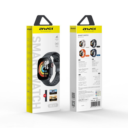 Smart Watch Awei H37- черный
