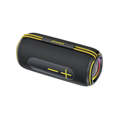 Bluetooth колонка Awei KA5 (20W)- черный-желтый