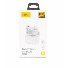 Bluetooth наушники Aspor A620 Pro- белый