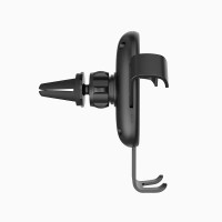 Автомобільний тримач з бездротовою зарядкою Aspor A520 Fast Charger Wireless (5V / 2A) - чорний