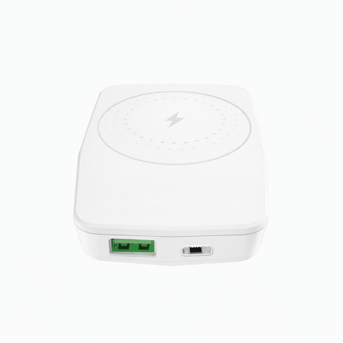 Портативний зарядний пристрій (Повербанк) Aspor A303 Magnetic Wireless 5000mAh (USB/Type-C/15W)- білий