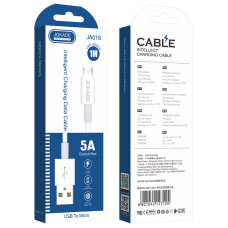 USB кабель Jokade JA016 Micro 5A/1м- белый