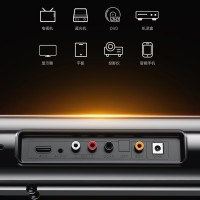 Домашний кинотеатр с караоке-саундбаром + сабвуфером Awei KT22 (пульт, 160 Вт, Bluetooth, AUX)- черный