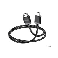 Кабель HDMI – HDMI 4K Kakusiga KSC-979 HDTV 2.0 (1м)- чорний