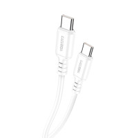 Кабель Kakusiga KSC-982 Type-C - Type-C 60W- белый