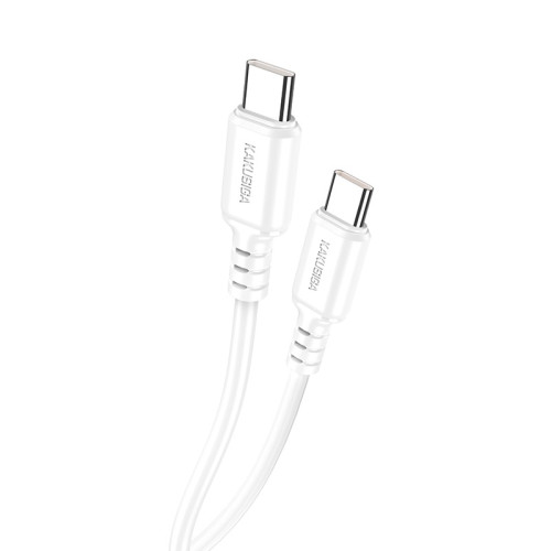 Кабель Kakusiga KSC-982 Type-C - Type-C 60W- белый