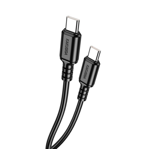 Кабель Kakusiga KSC-982 Type-C - Type-C 60W- черный
