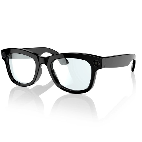 Розумні аудіо-окуляри Aspor G300 camera + (change black glass)- чорний