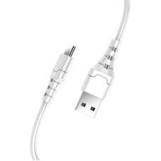 USB кабель Aspor A102L Type-C Fast Charge 3A/2м- белый