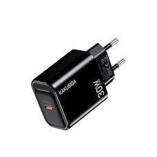 Мережевий зарядний пристрій Kakusiga KSC-1659 (USB-C/30W)- чорний