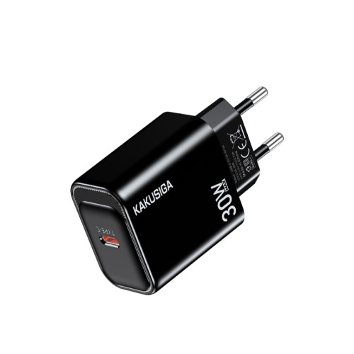 Сетевое зарядное устройство Kakusiga KSC-1659 (USB-C/30W)- черный