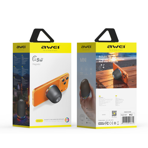 Bluetooth колонка Awei KA21 (5W)- черный
