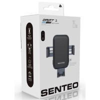 Holder (автотримач) Wireless Senteo SH-01 Drift 1 15W на вентиляційну решітку- чорний