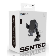 Holder (автотримач) Wireless Senteo SH-01 Drift 1 15W на плоску поверхню- чорний