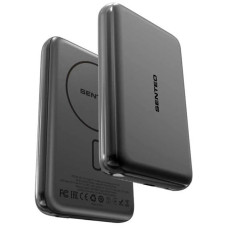 Power Bank Senteo Q.MAX 2 Ultra Slim 10000 mah wireless (USB-C/15w)- чорний