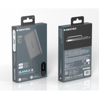 Power Bank Senteo Q.MAX 3 Slim 10000 mah wireless (USB-C/15w) + cable Type-С- темно-сірий