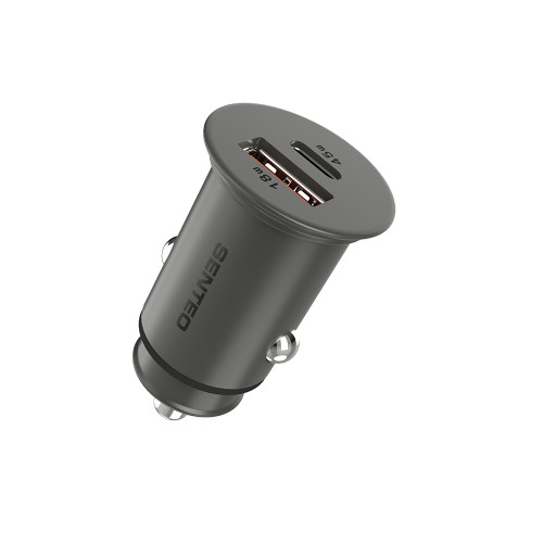 Автомобільний зарядний пристрій Senteo Q-06 USB-A/36W+USB-C/65W PD65W/QC3.0 18W (CE Сертификат)- чорний