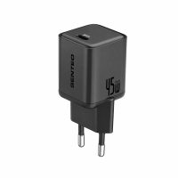 Мережевий зарядний пристрій Senteo Z-18 USB-C 3A PD45W/Gan Mini (CE Сертифікат)- чорний
