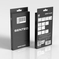 Захисне скло Senteo Tempered Glass for Apple for iPhone 16 Pro Max, Impact Glass Protocol 1 (в упаковці)- прозоре