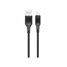 USB кабель Senteo SM-04 Eplosid series 2.4A Lightning 1м- чорний