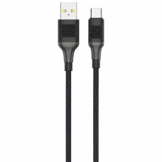 USB кабель Senteo SM-04 Eplosid series 3A Type-C 1м- чорний