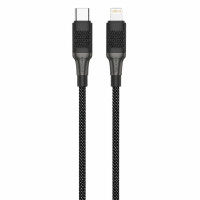 Кабель Senteo SM-04 Eplosid series 30W Type-C - Lightning 1м- черный