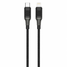 Кабель Senteo SM-04 Eplosid series 30W Type-C - Lightning 1м- чорний