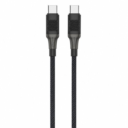 Кабель Senteo SM-04 Eplosid series 60W Type-C - Type-C 1м- чорний