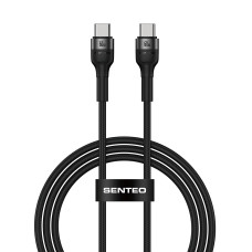 Кабель Senteo ST-01 Montes Series 60W Type-C - Type-C 1,2м- чорний