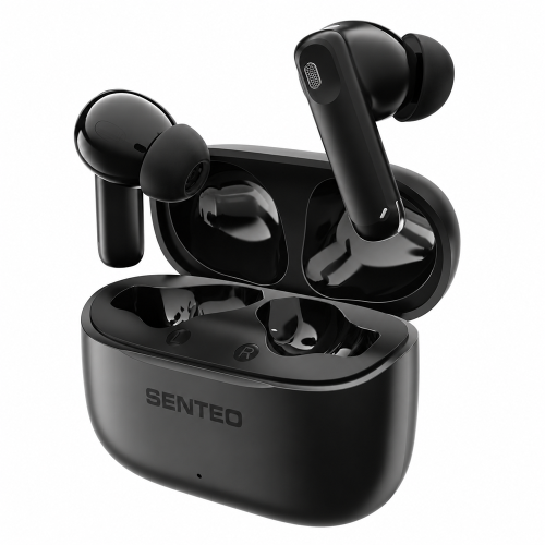 Bluetooth наушники Senteo TWS Wind X True ANC+ENC- черный