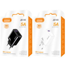 Мережевий зарядний пристрій Jokade JB140 (1USB/5A)- білий