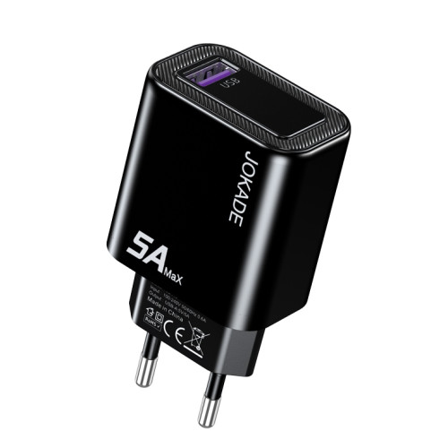 Сетевое зарядное устройство Jokade JB140 (1USB/5A)- черный