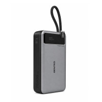 Портативний зарядний пристрій (Повербанк) Senteo PS-01 20000mAh 65W- чорний-сірий