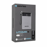 Портативний зарядний пристрій (Повербанк) Senteo PS2-02 20000mAh 22.5W- чорний-сірий