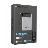 Портативний зарядний пристрій (Повербанк) Senteo PS3-02 30000mAh 22.5W- чорний-сірий