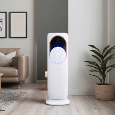 Климатический вентилятор Topomax HF-01 4 в 1 (охлаждение, обогрев, увлажнение, пульт управления)- белый