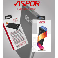 Портативное зарядное устройство (Повербанк) Aspor A375 10000 mAh- черный