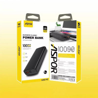 Портативний зарядний пристрій (Повербанк) Aspor A362 PD 10000 mAh- чорний