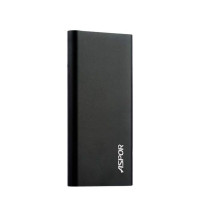 Портативний зарядний пристрій (Повербанк) Aspor A383 10000 mAh- чорний